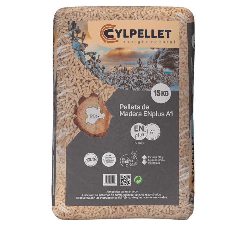 CYL Pellet – Paleta de 77 sacos de 15 kg